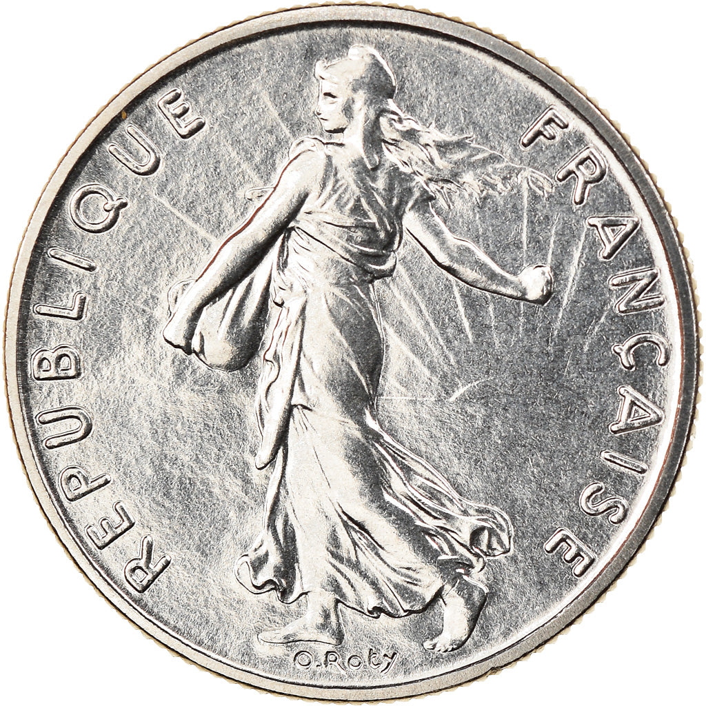 Coin, France, Semeuse, 1/2 Franc, 1983, Paris, FDC, MS(65-70), Nickel, KM:931.1