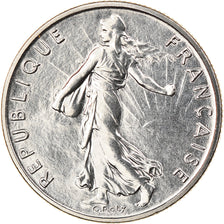 Coin, France, Semeuse, 1/2 Franc, 1983, Paris, FDC, MS(65-70), Nickel, KM:931.1
