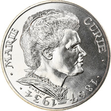 Moneta, Francia, Marie Curie, 100 Francs, 1984, Paris, FDC, FDC, Argento