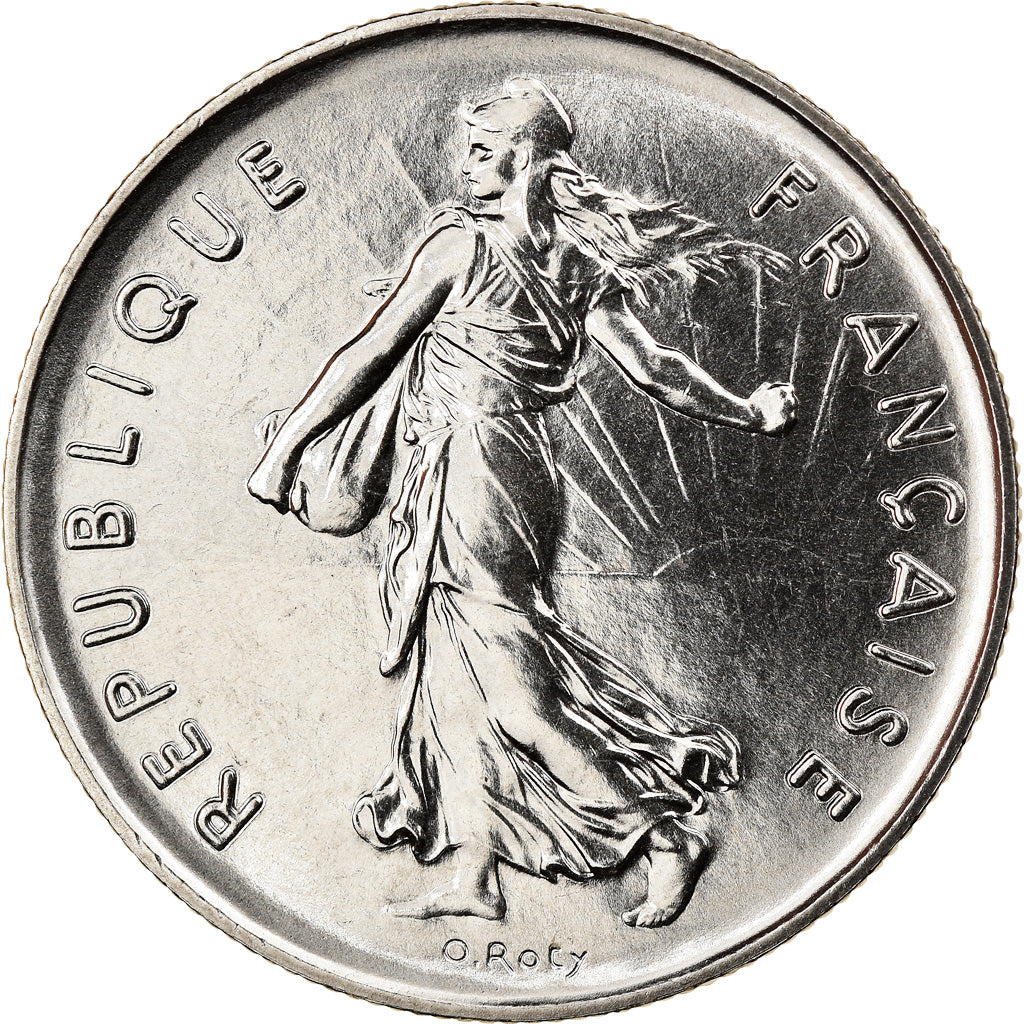 Coin, France, Semeuse, 5 Francs, 1984, Paris, MS(65-70), Nickel Clad