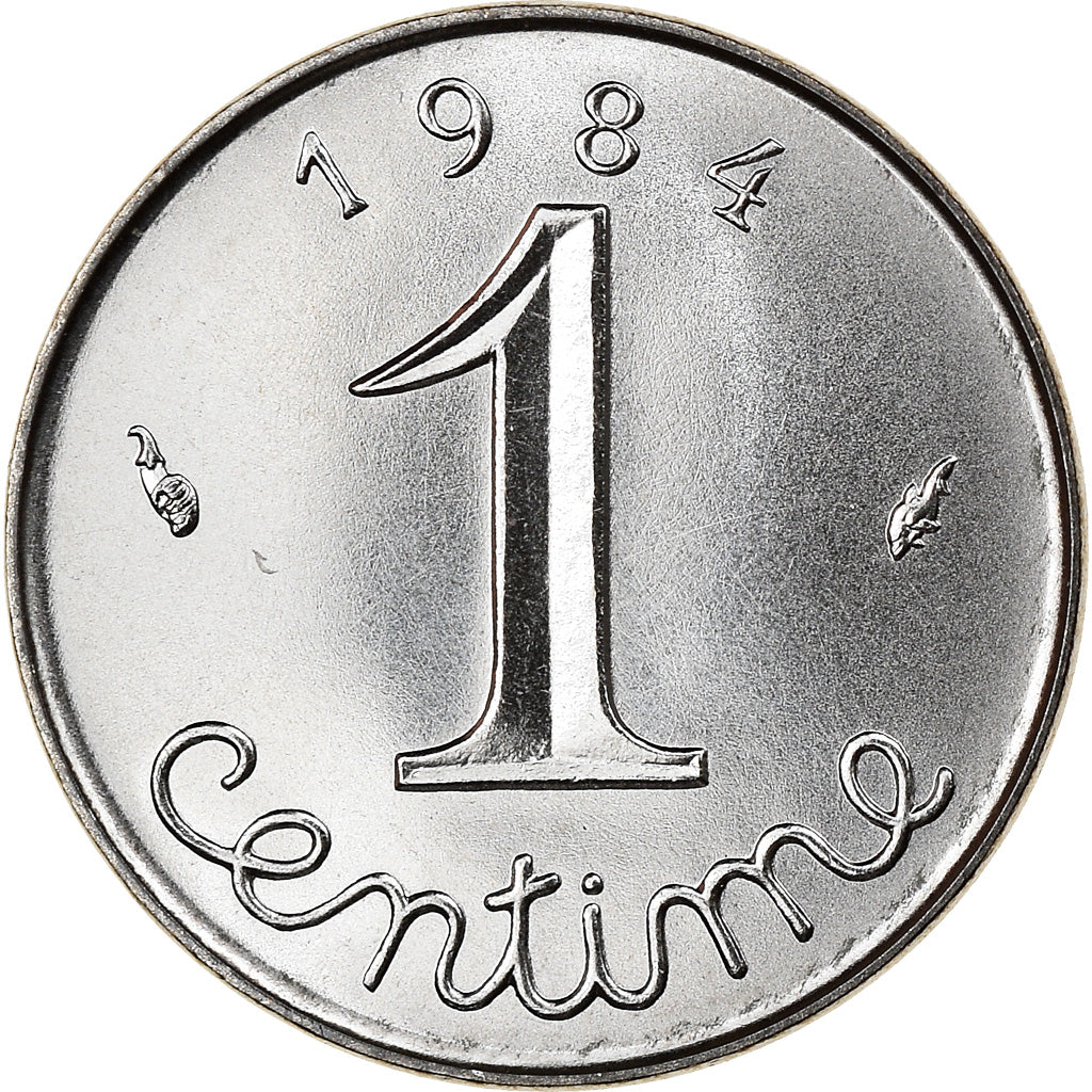 Monnaie, France, Épi, Centime, 1984, Paris, FDC, FDC, Stainless Steel