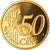 France, 50 Euro Cent, 2001, Paris, Proof, MS(65-70), Brass, Gadoury:6., KM:1287
