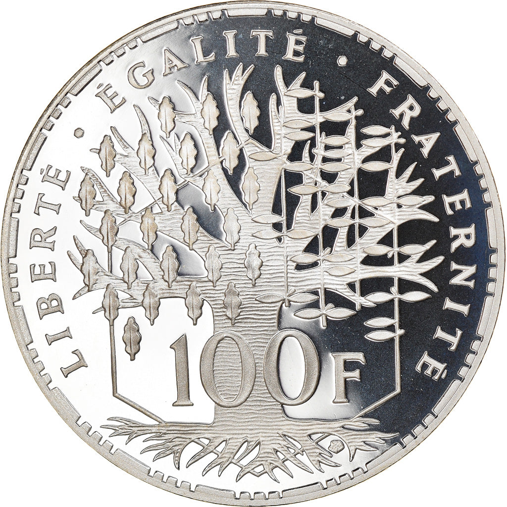 Coin, France, Panthéon, 100 Francs, 2001, Proof, MS(65-70), Silver