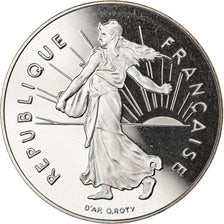 Moneta, Francja, Semeuse, 5 Francs, 2001, Paris, Proof, MS(65-70), Nikiel