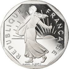 Coin, France, Semeuse, 2 Francs, 2001, Proof, MS(65-70), Nickel, KM:942.2