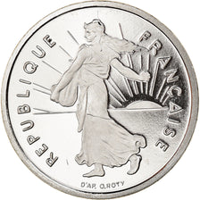 Coin, France, Semeuse, 1/2 Franc, 2001, Proof, MS(65-70), Nickel, KM:931.2