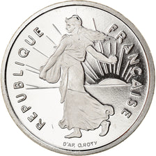 Munten, Frankrijk, Semeuse, 1/2 Franc, 2001, Proof, FDC, Nickel, KM:931.2