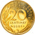 Monnaie, France, Marianne, 20 Centimes, 2001, Paris, Proof, FDC