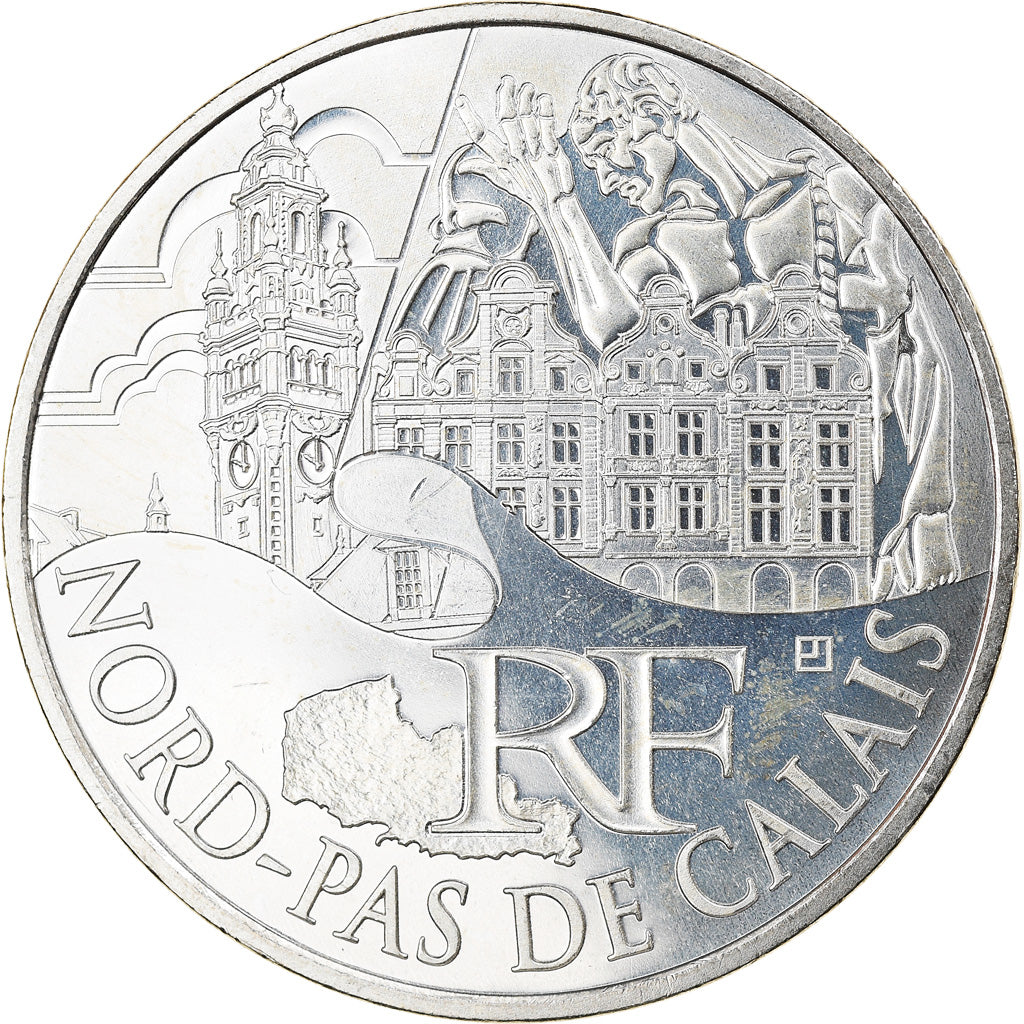 France, 10 Euro, 2011, Paris, MS(60-62), Silver, Gadoury:EU450, KM:1745