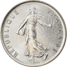 Coin, France, Semeuse, 5 Francs, 1976, Paris, MS(65-70), Nickel Clad