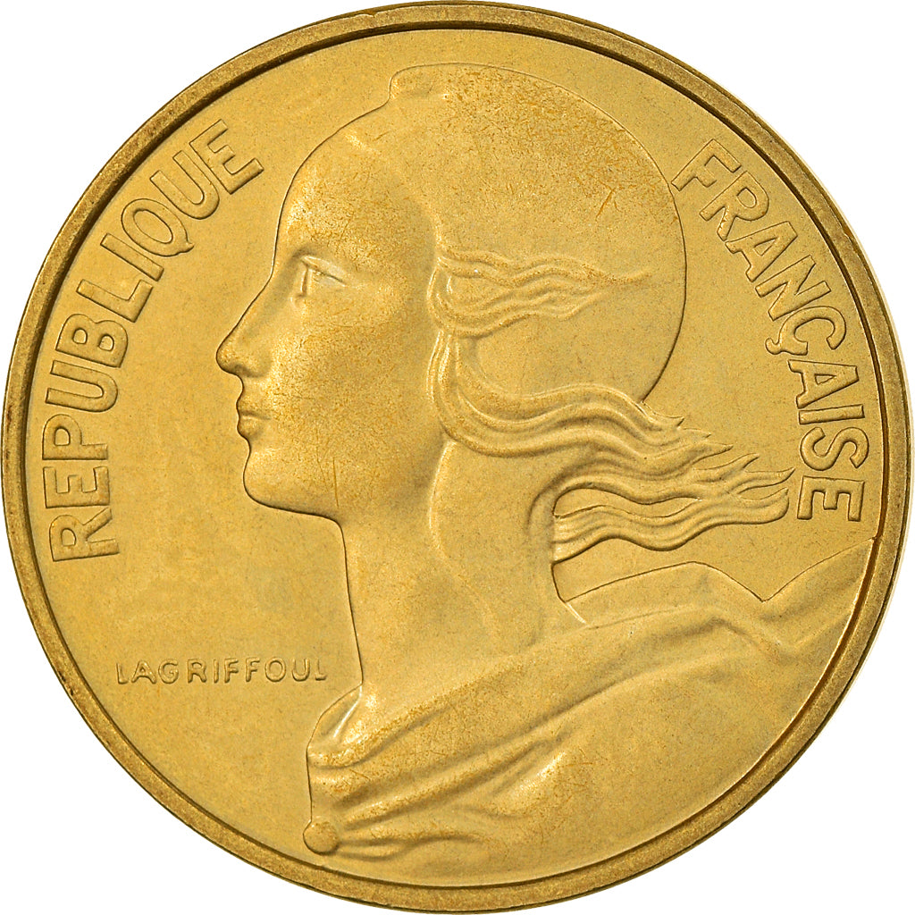 Coin, France, Marianne, 10 Centimes, 1976, Paris, FDC, MS(65-70)