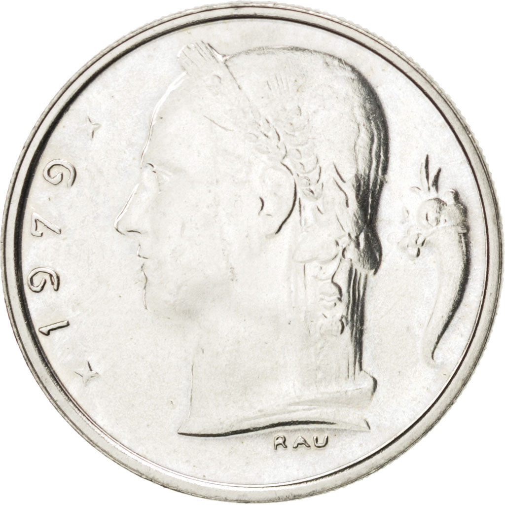 Coin, Belgium, Franc, 1979, MS(65-70), Copper-nickel, KM:143.1