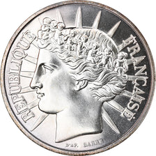 Coin, France, Fraternité, 100 Francs, 1988, Paris, FDC, MS(65-70), Silver
