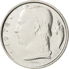 BELGIUM, 5 Francs, 5 Frank, 1978, KM #134.1, MS(65-70), Copper-Nickel, 24, 5.98