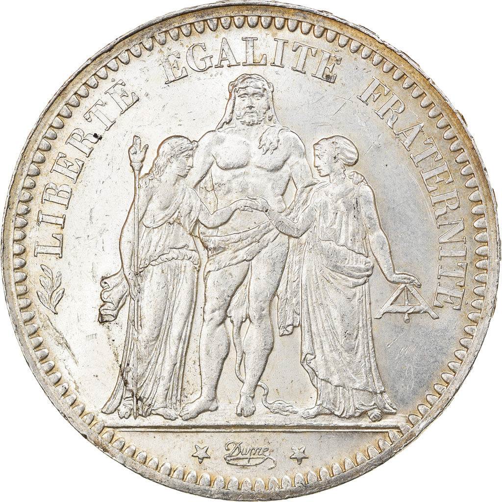 Coin, France, Hercule, 5 Francs, 1873, Paris, AU(55-58), Silver, KM:820.1