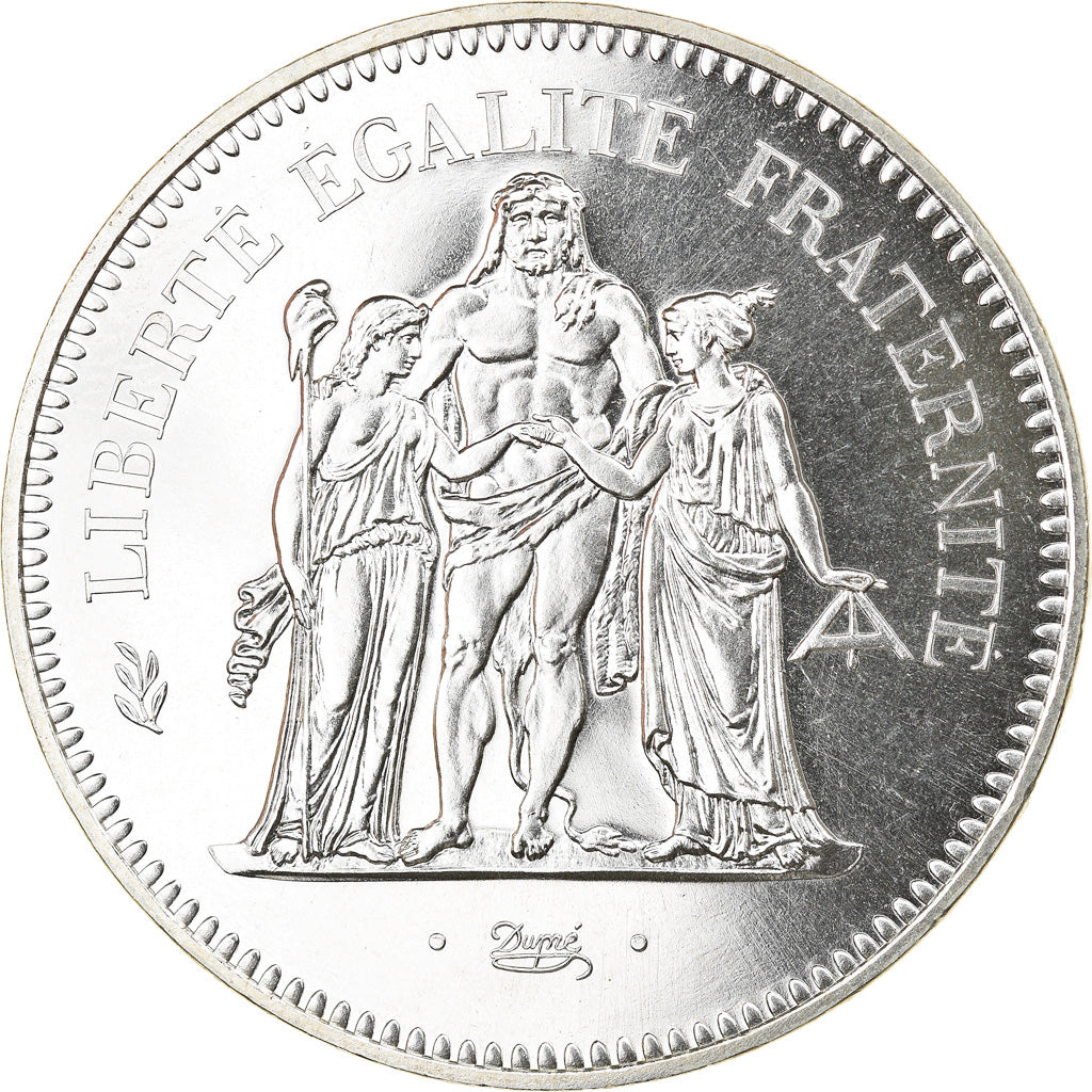 Coin, France, Hercule, 50 Francs, 1979, Paris, FDC, MS(65-70), Silver, KM:941.1