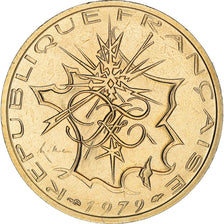 Coin, France, Mathieu, 10 Francs, 1979, FDC, tranche B, MS(65-70), Nickel-brass