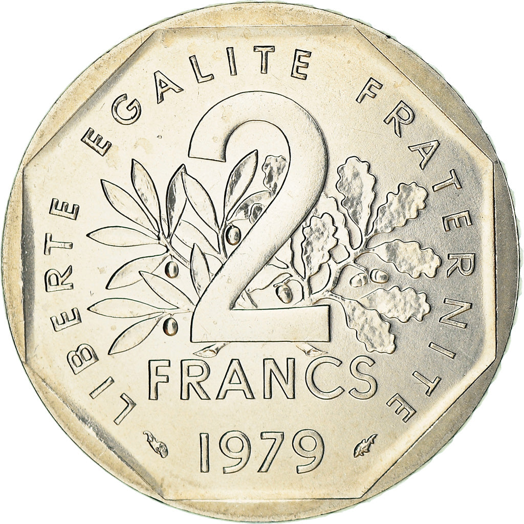 Monnaie, France, Semeuse, 2 Francs, 1979, FDC, FDC, Nickel, Gadoury:547