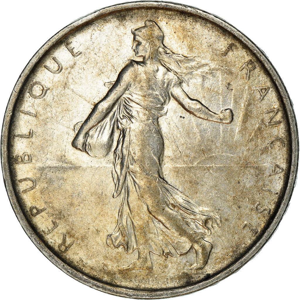 Münze, Frankreich, Semeuse, 5 Francs, 1968, Paris, VZ+, Silber, KM:926