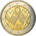 Frankreich, 2 Euro, Journée mondiale de la lutte contre le Sida, 2014, Paris