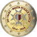 Malta, 2 Euro, Police force, 2014, Colourized, MS(63), Bi-Metallic, KM:New