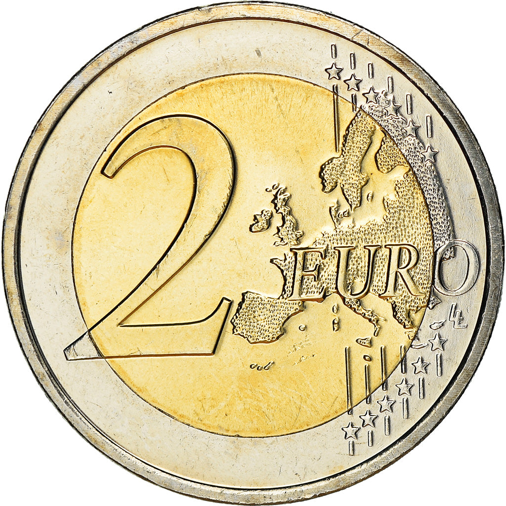 Malta, 2 Euro, Police force, 2014, Colourized, MS(63), Bi-Metallic, KM:New