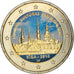 Lettonia, 2 Euro, Eiropas Kulturas Galvaspilseta, 2014, Colourized, SPL