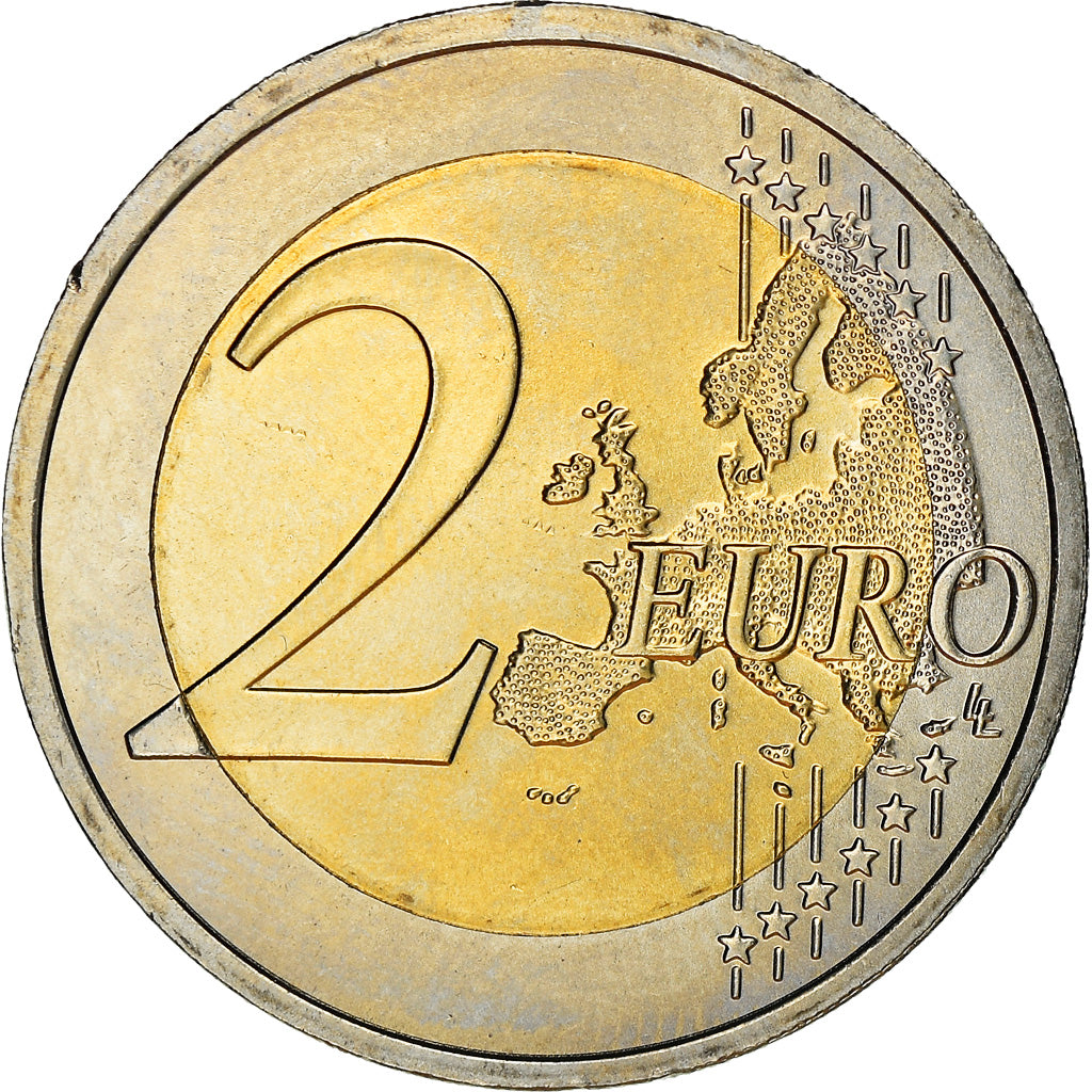 Slovaquie, 2 Euro, Konstantin Metod, 2013, Stuttgart, Colorisé, SPL