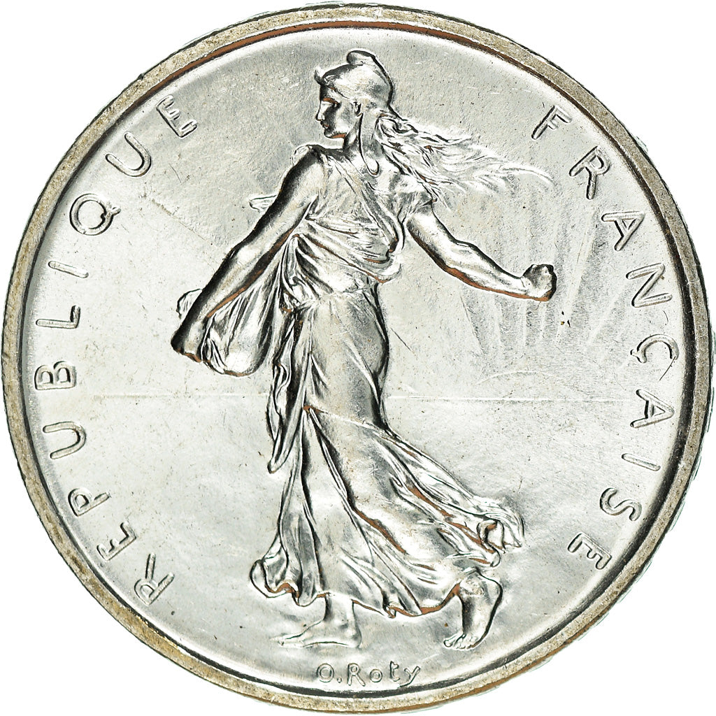 Coin, France, Semeuse, 5 Francs, 1960, MS(65-70), Silver, KM:926, Gadoury:770