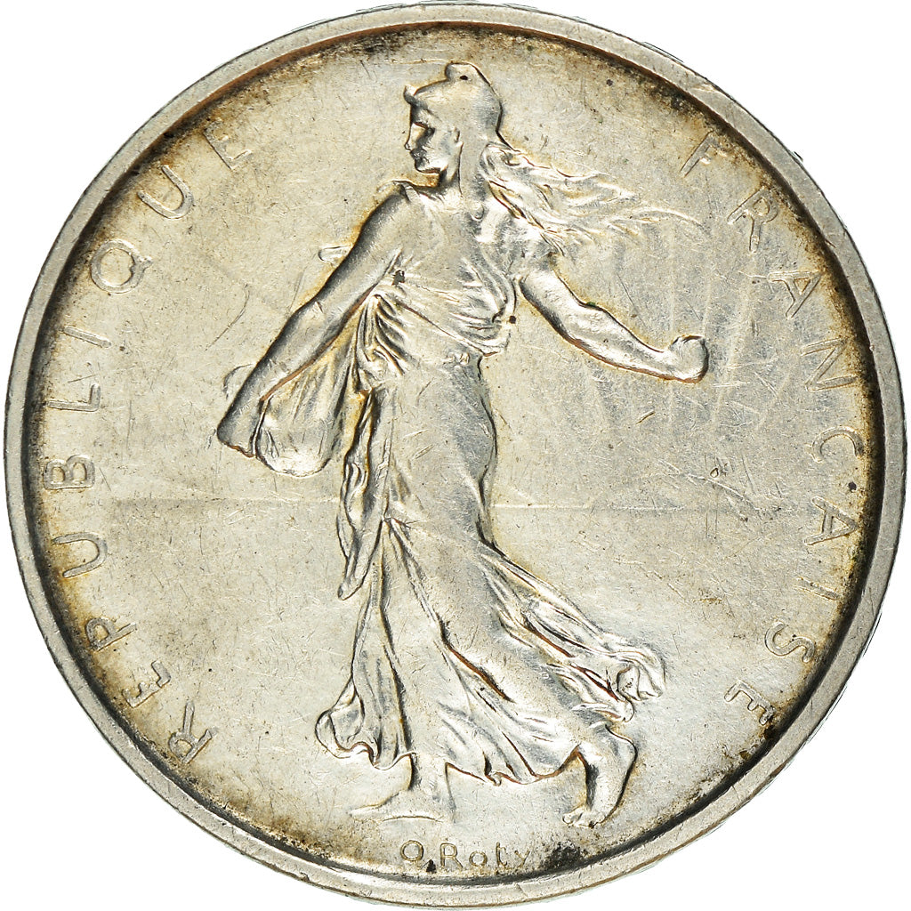 Coin, France, Semeuse, 5 Francs, 1966, Paris, EF(40-45), Silver, KM:926