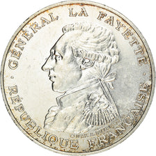 Coin, France, Lafayette, 100 Francs, 1987, AU(55-58), Silver, KM:962