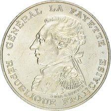 Coin, France, Lafayette, 100 Francs, 1987, AU(55-58), Silver, KM:962