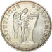 Moeda, França, Droits de l'Homme, 100 Francs, 1989, AU(55-58), Prata, KM:970