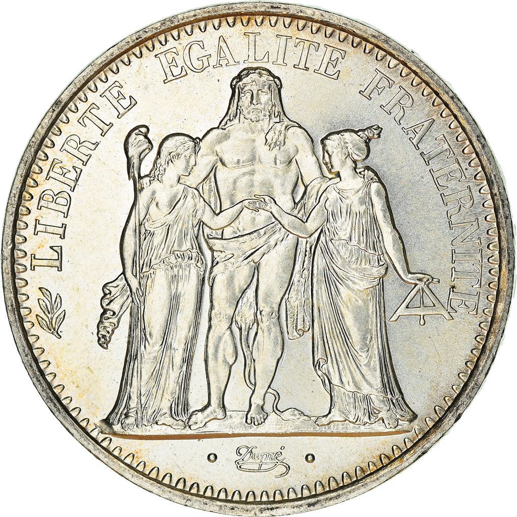 Coin, France, Hercule, 10 Francs, 1970, Paris, MS(63), Silver, KM:932