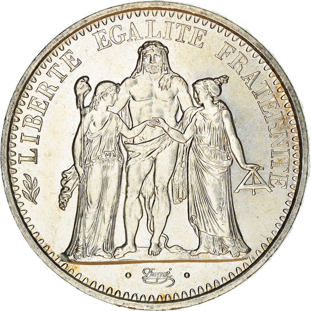 Coin, France, Hercule, 10 Francs, 1970, Paris, MS(63), Silver, KM:932