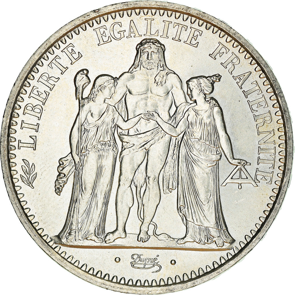 Coin, France, Hercule, 10 Francs, 1968, Paris, MS(63), Silver, KM:932