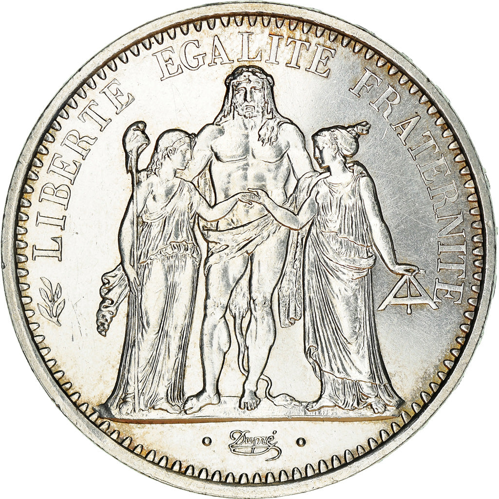 Coin, France, Hercule, 10 Francs, 1967, Paris, MS(60-62), Silver, KM:932