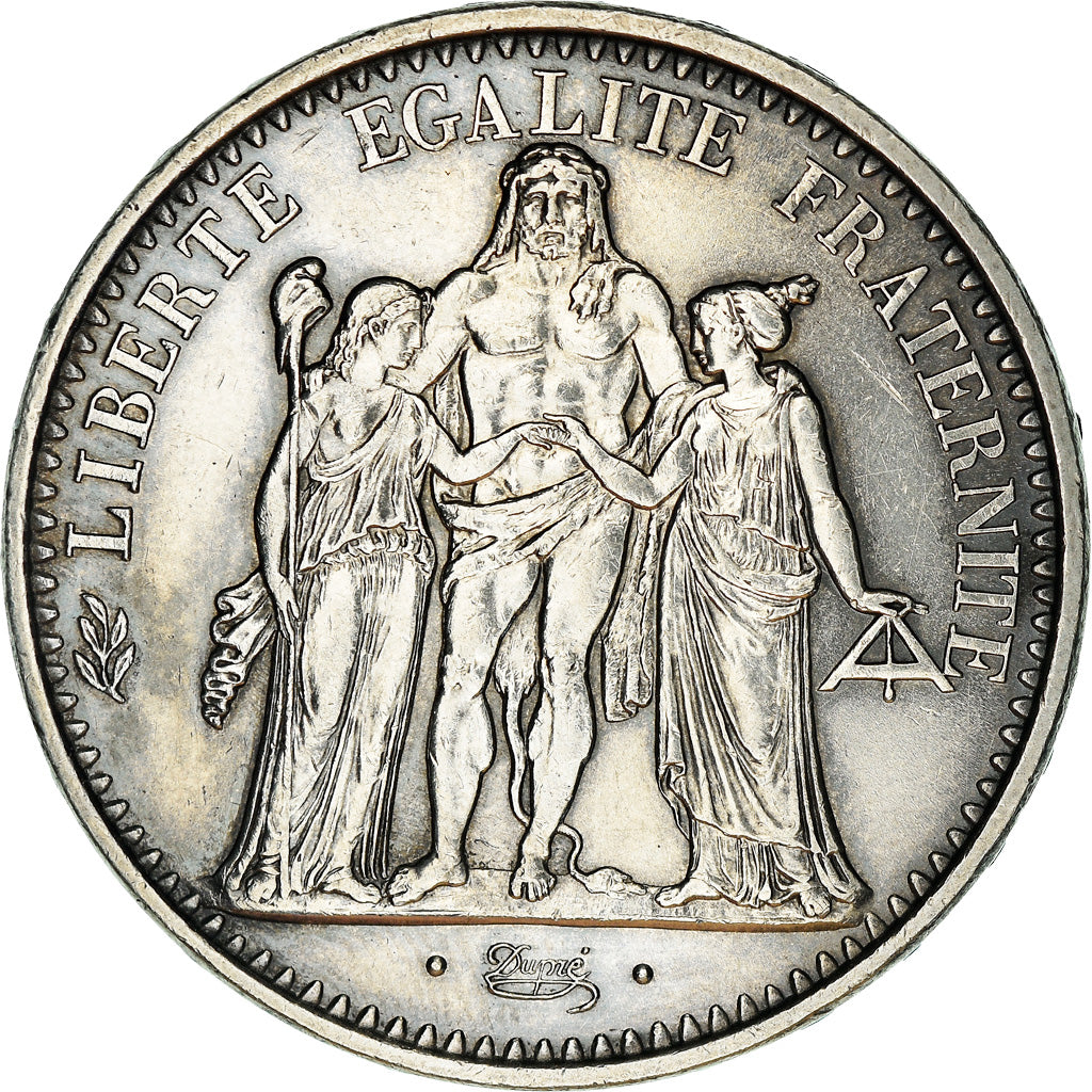 Coin, France, Hercule, 10 Francs, 1965, Paris, AU(55-58), Silver, KM:932