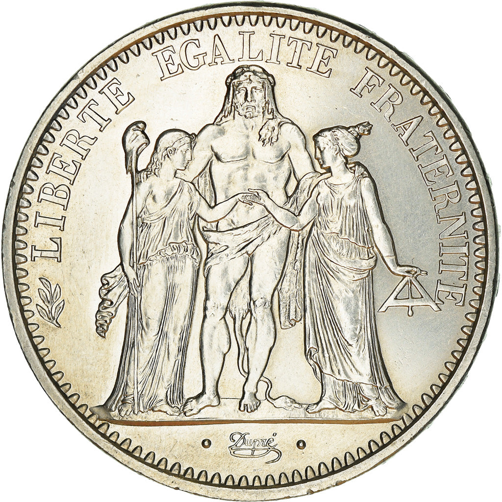 Coin, France, Hercule, 10 Francs, 1965, Paris, MS(63), Silver, KM:932