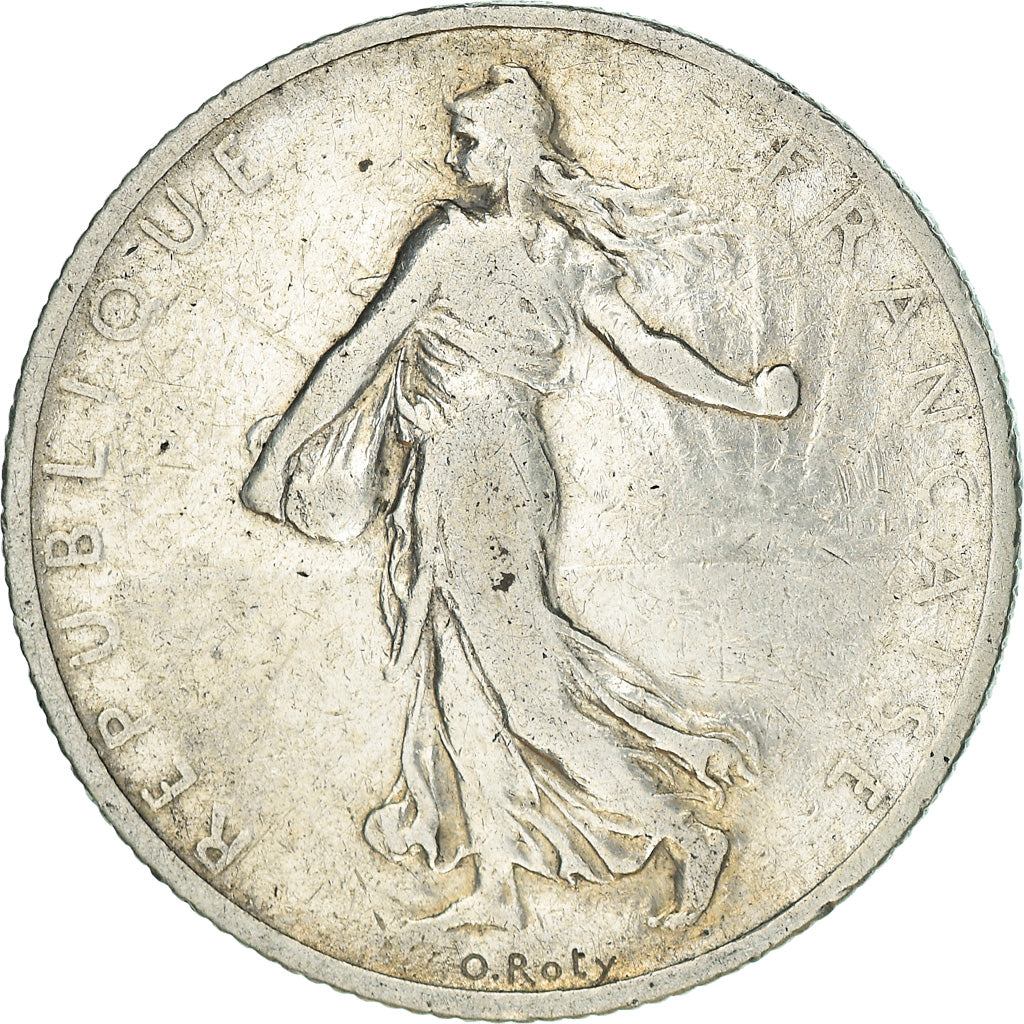 Coin, France, Semeuse, 2 Francs, 1901, Paris, VF(30-35), Silver, KM:845.1