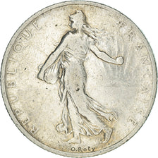 Coin, France, Semeuse, 2 Francs, 1901, Paris, VF(30-35), Silver, KM:845.1
