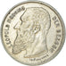 Coin, Belgium, 2 Francs, 2 Frank, 1909, AU(55-58), Silver, KM:59