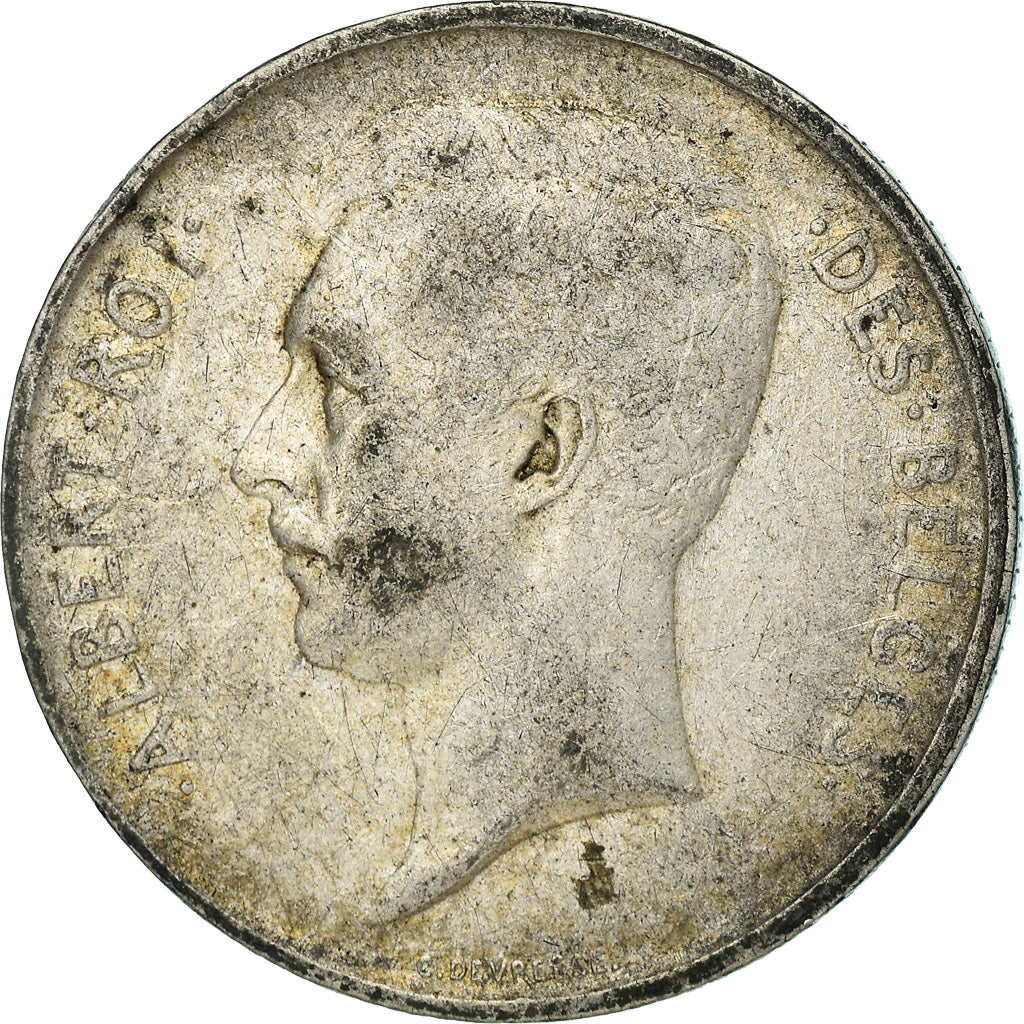 Coin, Belgium, 2 Francs, 2 Frank, 1911, VF(20-25), Silver, KM:75