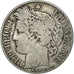 Coin, France, Cérès, Franc, 1887, Paris, VF(20-25), Silver, KM:822.1
