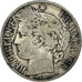 Monnaie, France, Cérès, Franc, 1872, Paris, TB, Argent, Gadoury:465a, KM:822.1