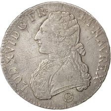 Louis XVI, Écu aux Branches d'olivier, 1777 Q, Perpignan, Gadoury 356