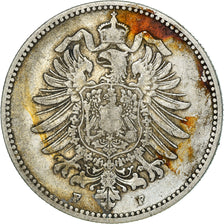 Coin, GERMANY - EMPIRE, Wilhelm I, Mark, 1878, Stuttgart, VF(20-25), Silver