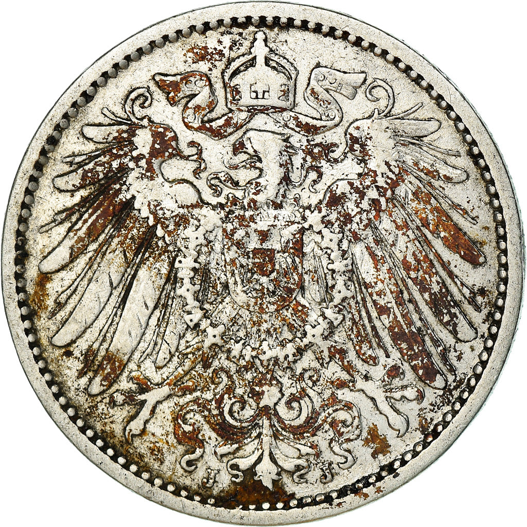Coin, GERMANY - EMPIRE, Wilhelm II, Mark, 1902, Berlin, EF(40-45), Silver, KM:14