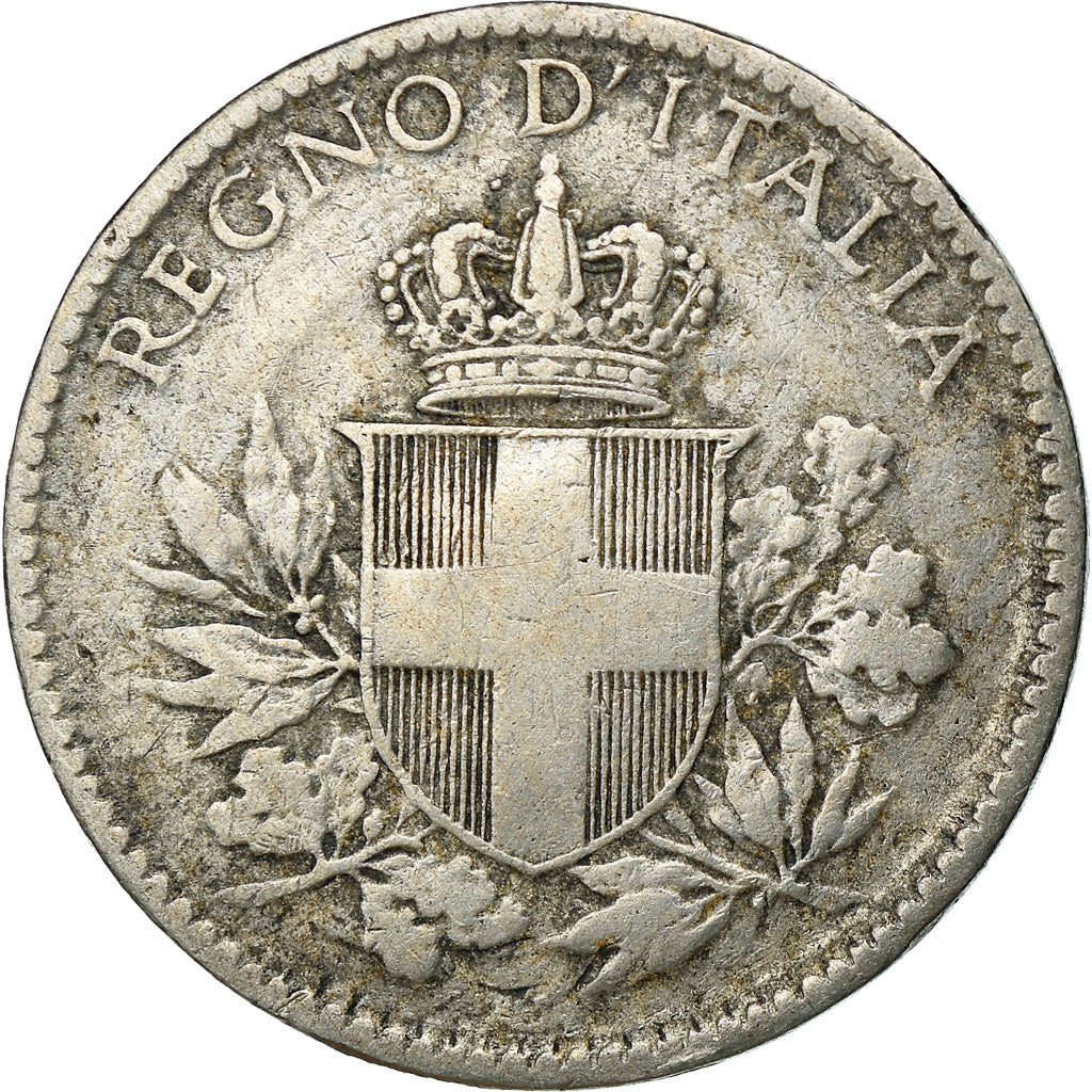 Coin, Italy, Vittorio Emanuele III, 20 Centesimi, 1919, Rome, EF(40-45), Nickel