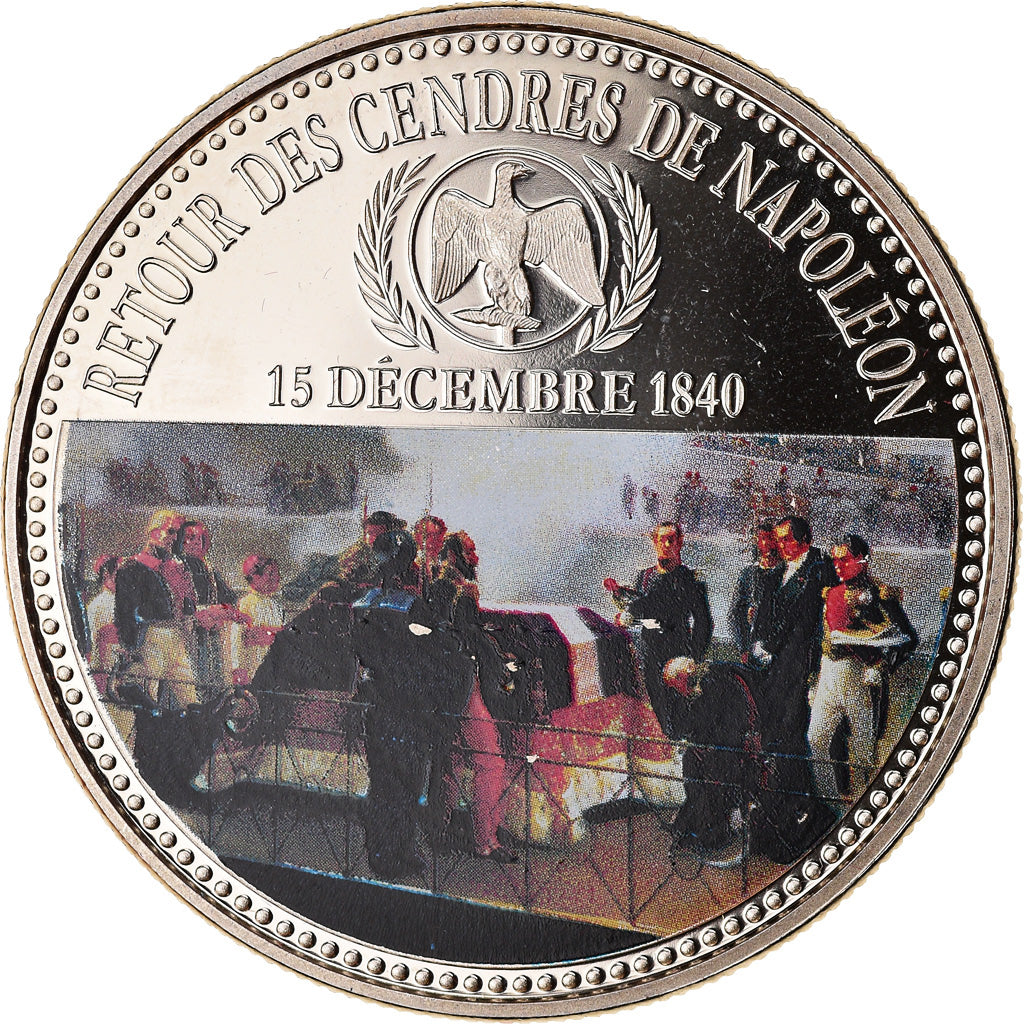 France, Medal, Napoléon Ier, Retour des cendres, MS(65-70), Copper-nickel